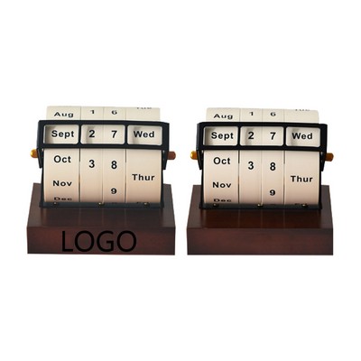Rotating Calendar Desktop Ornament