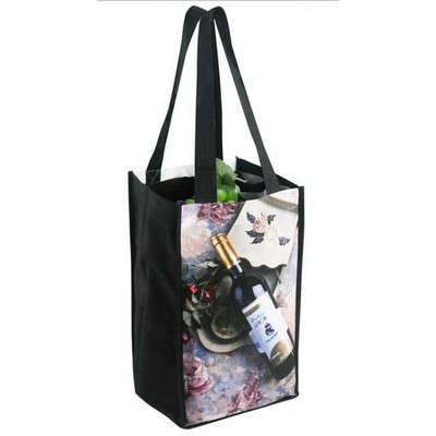 Full Color Grocery Tote Bag with 3.5" Gusset (7" x 12")