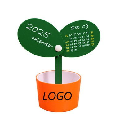 Simple Pencil Holder Cute Calendar